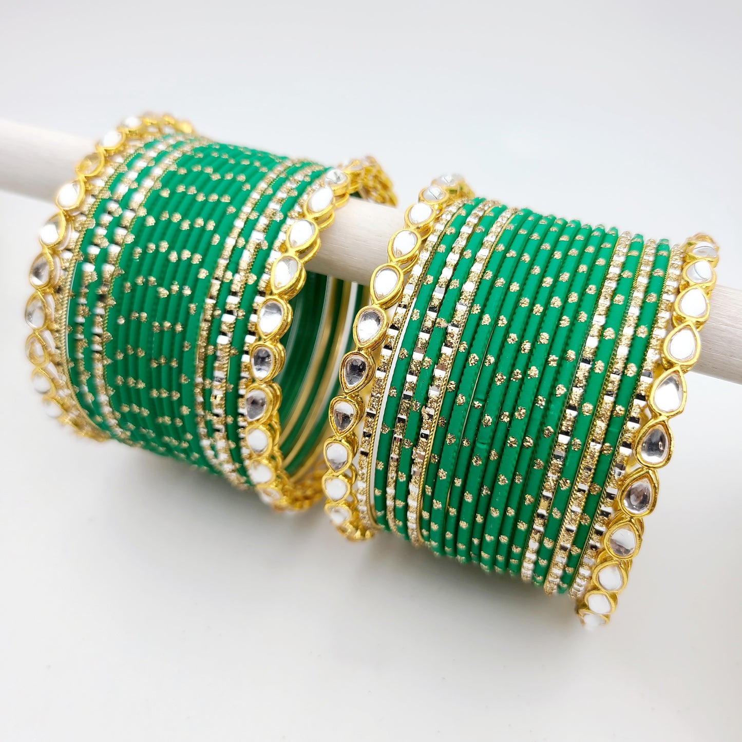Pardeep Green Bangle Set Indian Bangles , South Asian Bangles , Pakistani Bangles , Desi Bangles , Punjabi Bangles , Tamil Bangles , Indian Jewelry