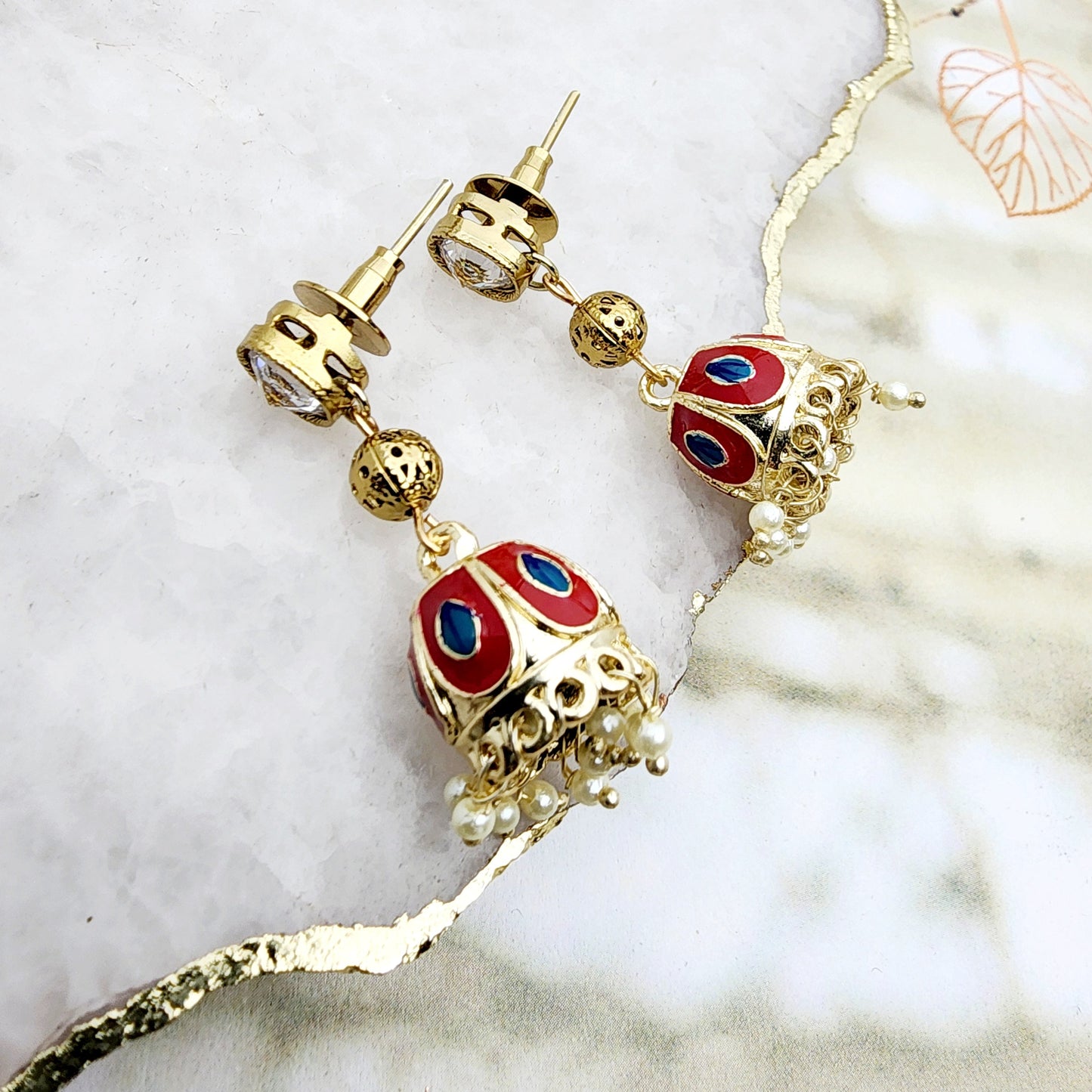 Tasha Earrings Indian Earrings , South Asian Earrings , Pakistani Earrings , Desi Earrings , Punjabi Earrings , Tamil Earrings , Indian Jewelry