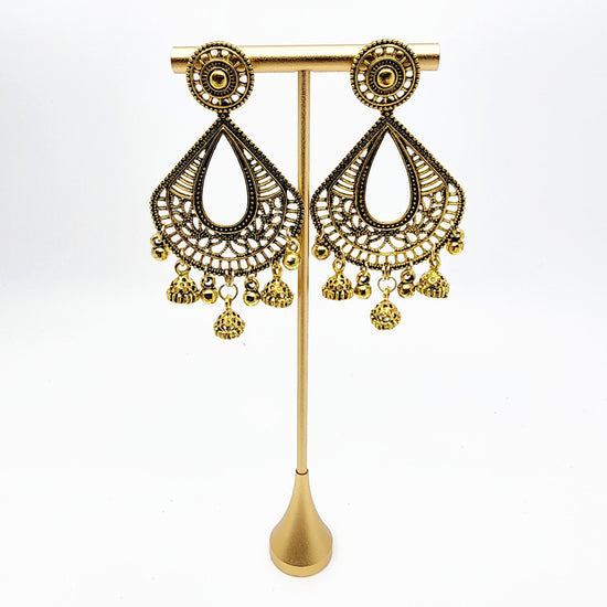 Chanchal Earrings Indian Earrings , South Asian Earrings , Pakistani Earrings , Desi Earrings , Punjabi Earrings , Tamil Earrings , Indian Jewelry