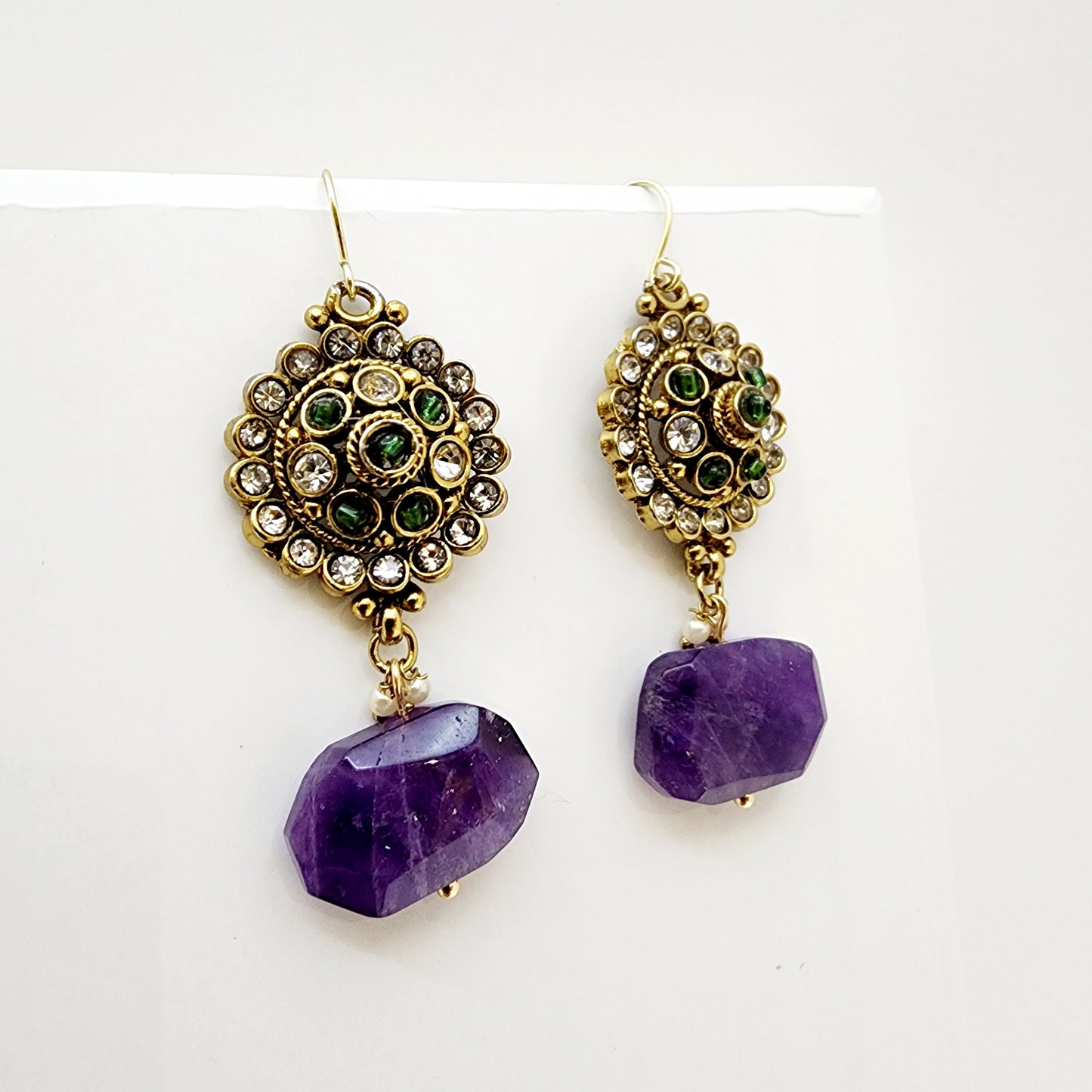 Trielle Necklace Set Indian Necklace , South Asian Necklace , Pakistani Necklace , Desi Necklace , Punjabi Necklace , Tamil Necklace , Indian Jewelry