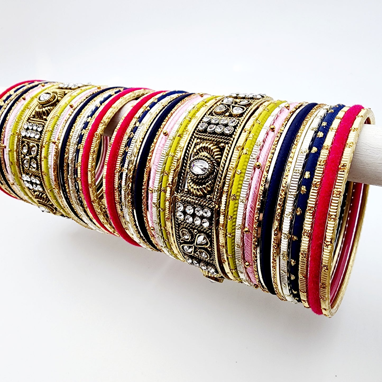 Calista Bangle Set Indian Bangles , South Asian Bangles , Pakistani Bangles , Desi Bangles , Punjabi Bangles , Tamil Bangles , Indian Jewelry