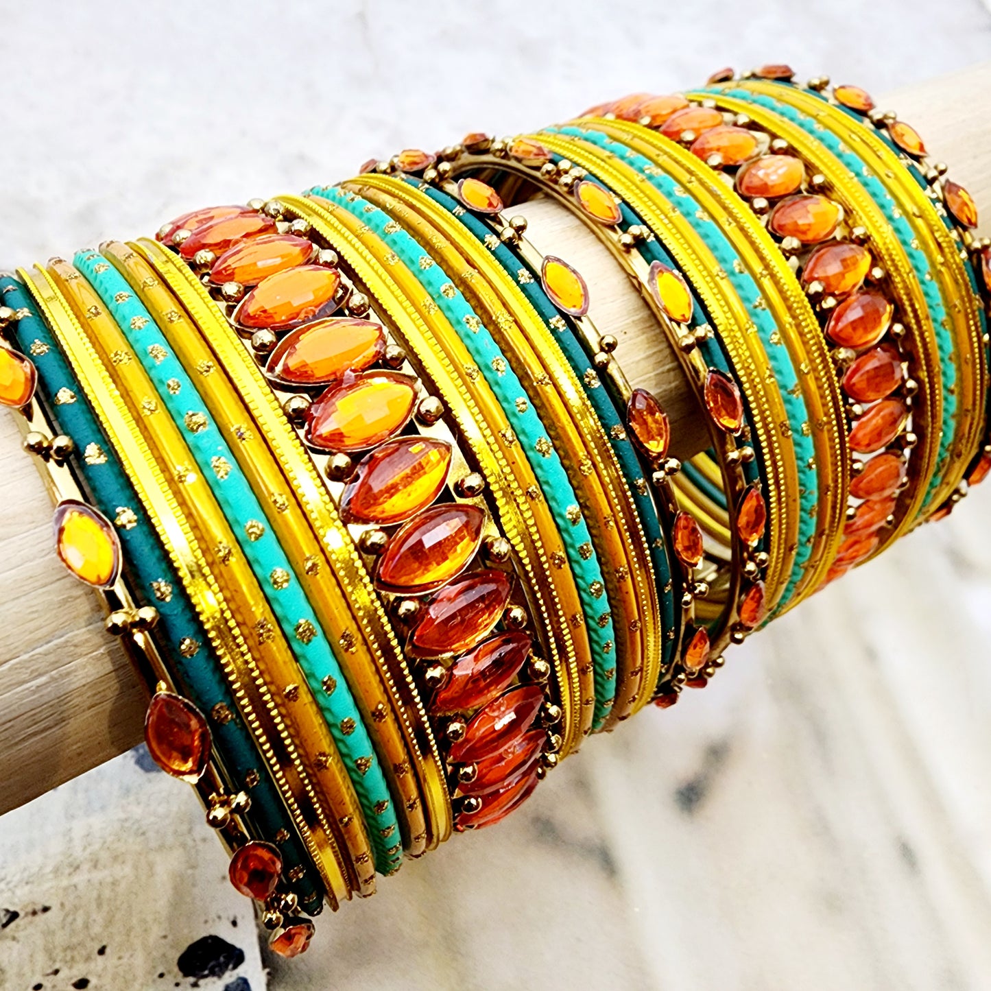Madeline Bangle Set Indian Bangles , South Asian Bangles , Pakistani Bangles , Desi Bangles , Punjabi Bangles , Tamil Bangles , Indian Jewelry