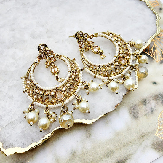 Bailey Earrings Indian Earrings , South Asian Earrings , Pakistani Earrings , Desi Earrings , Punjabi Earrings , Tamil Earrings , Indian Jewelry
