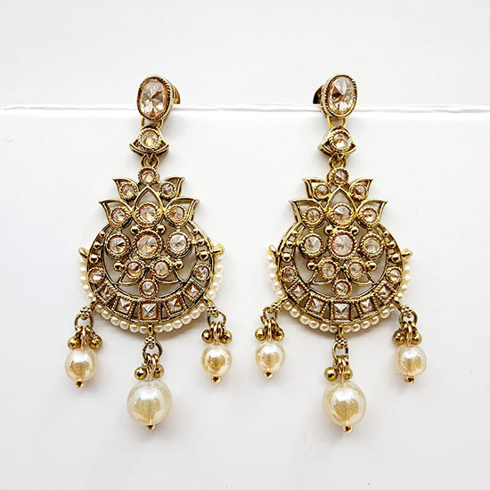 Tristan Earrings Indian Earrings , South Asian Earrings , Pakistani Earrings , Desi Earrings , Punjabi Earrings , Tamil Earrings , Indian Jewelry