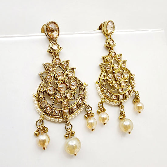 Tristan Earrings Indian Earrings , South Asian Earrings , Pakistani Earrings , Desi Earrings , Punjabi Earrings , Tamil Earrings , Indian Jewelry