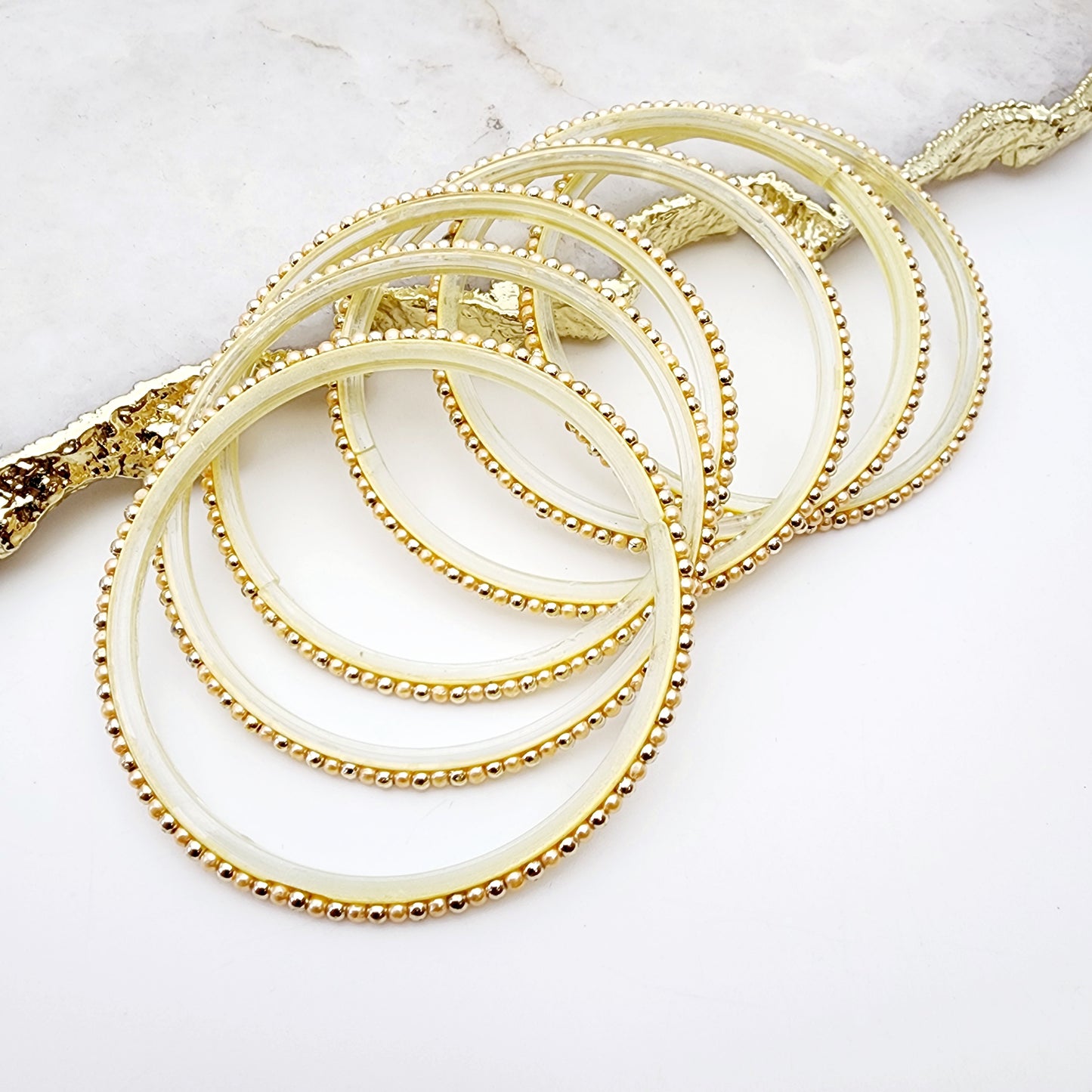 Mariella - Glass Bangles