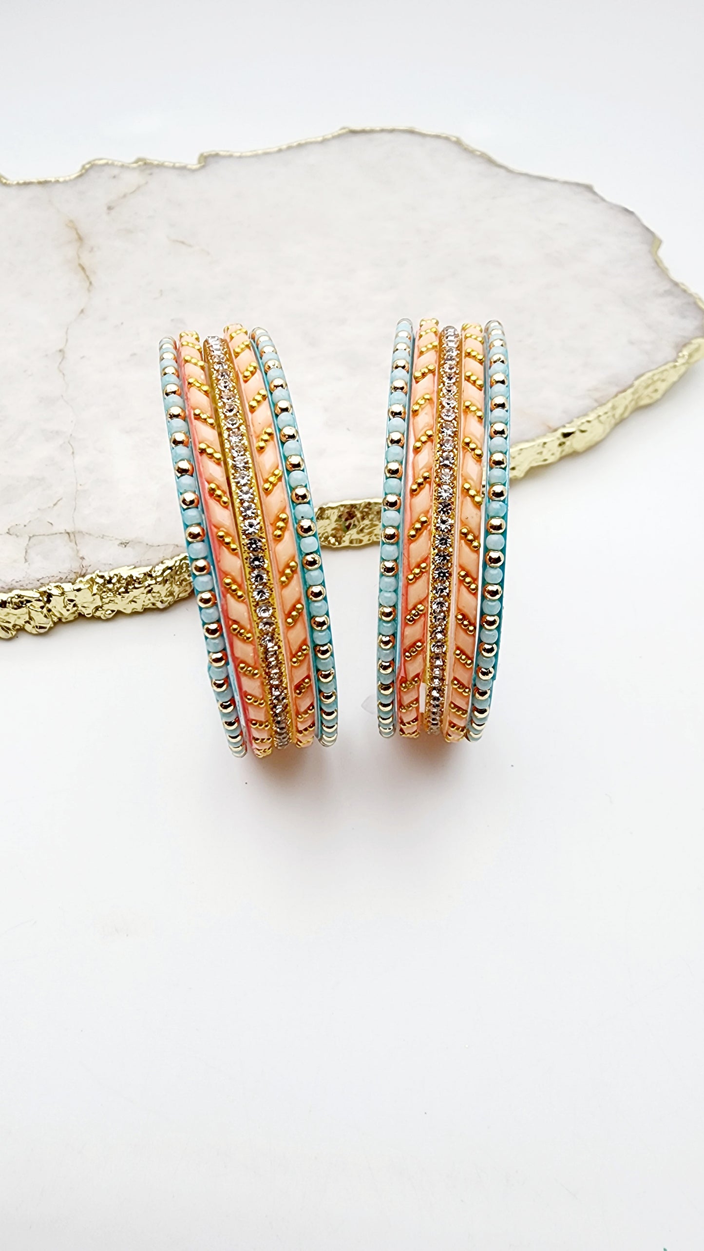 Bali Glass Bangle Set