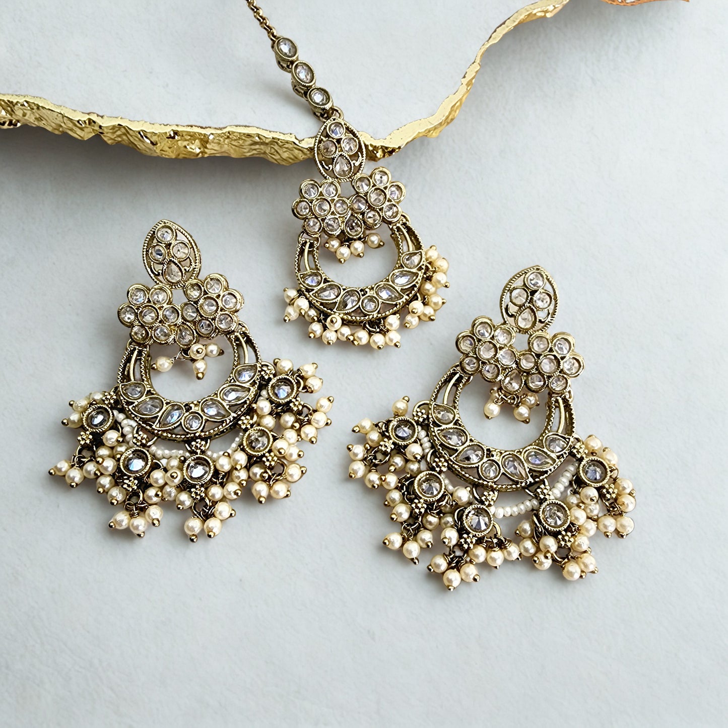 Tina Earrings + Tikka
