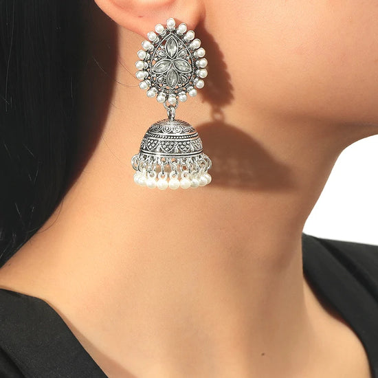 Cassie Jhumka Earrings Indian Earrings , South Asian Earrings , Pakistani Earrings , Desi Earrings , Punjabi Earrings , Tamil Earrings , Indian Jewelry