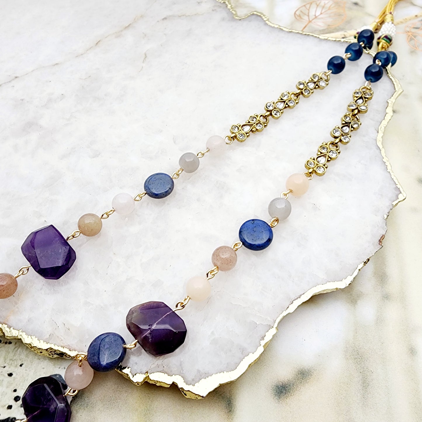 Eviana Necklace Set Indian Necklace , South Asian Necklace , Pakistani Necklace , Desi Necklace , Punjabi Necklace , Tamil Necklace , Indian Jewelry