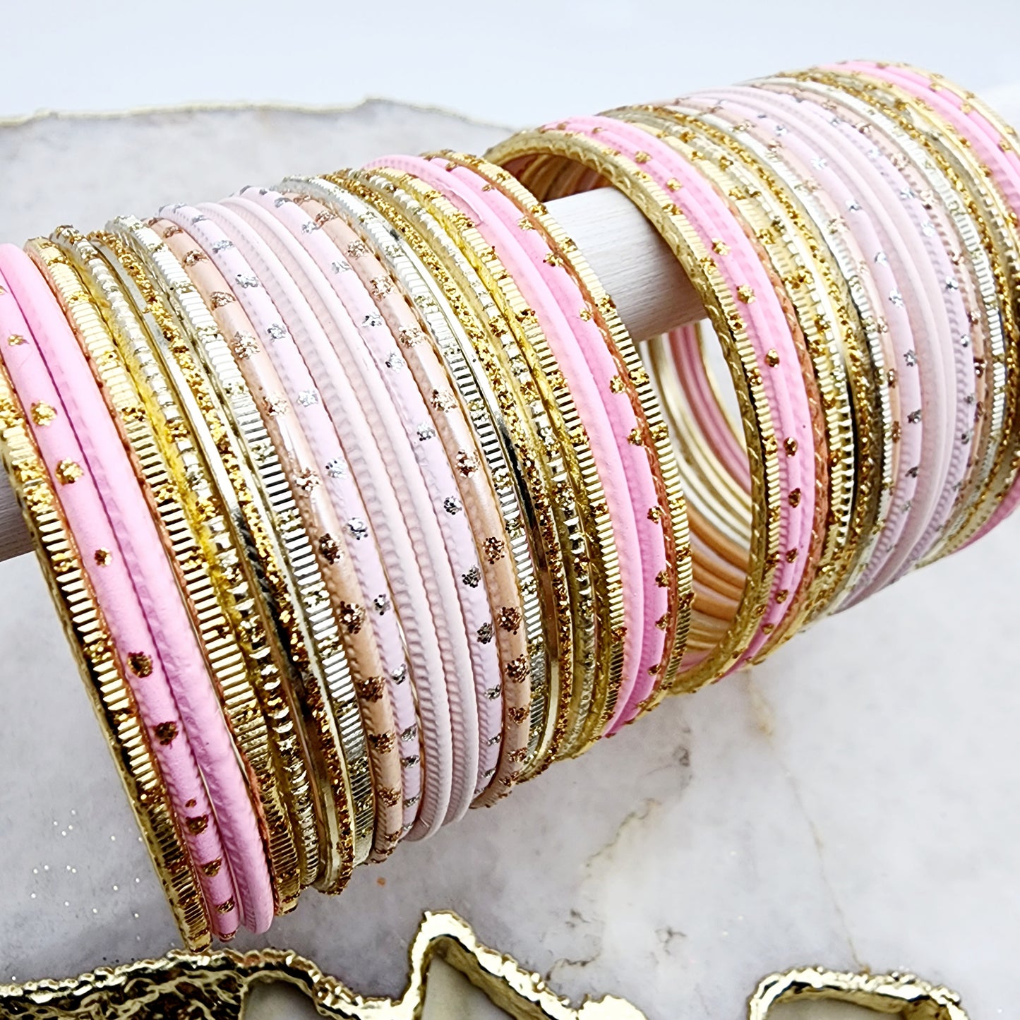 Romantic Rose Gift Set Indian Bangles , South Asian Bangles , Pakistani Bangles , Desi Bangles , Punjabi Bangles , Tamil Bangles , Indian Jewelry