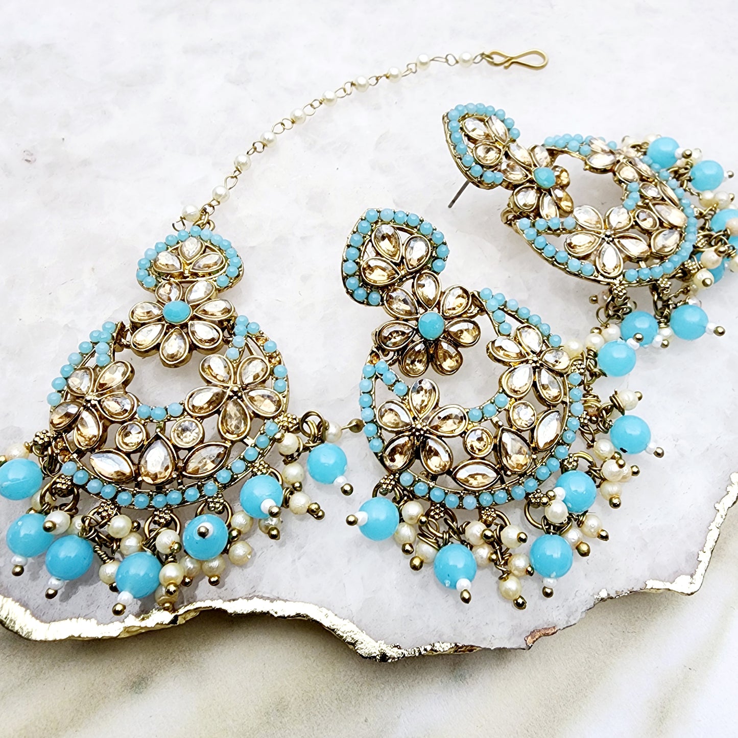 Suriya Earrings & Tikka
