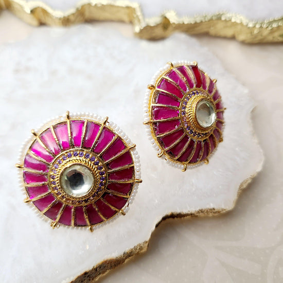 Rajeshri Earrings Indian Earrings , South Asian Earrings , Pakistani Earrings , Desi Earrings , Punjabi Earrings , Tamil Earrings , Indian Jewelry