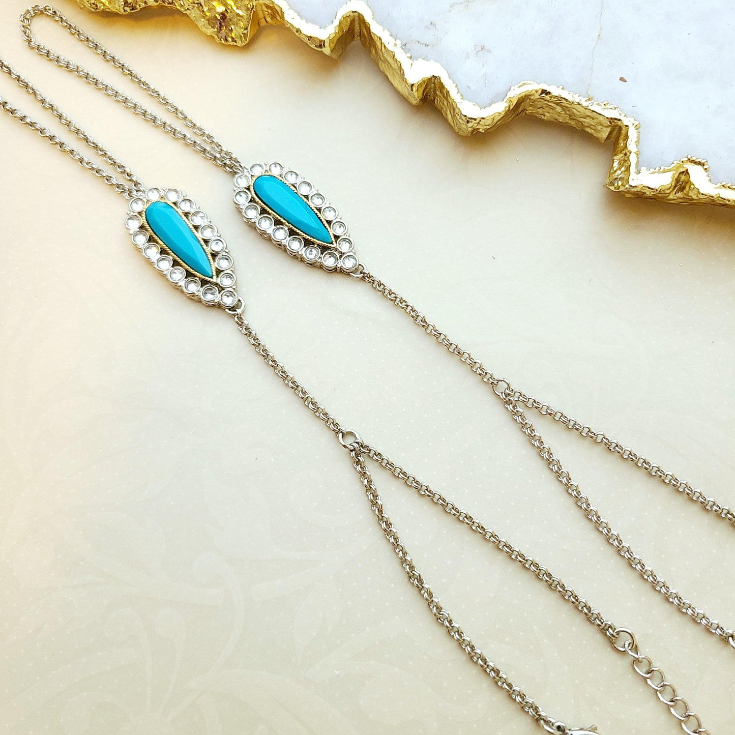Neela Hand Piece Indian Hand Piece , South Asian Hand Piece , Pakistani Hand Piece , Desi Hand Piece , Punjabi Hand Piece , Tamil Hand Piece , Indian Jewelry