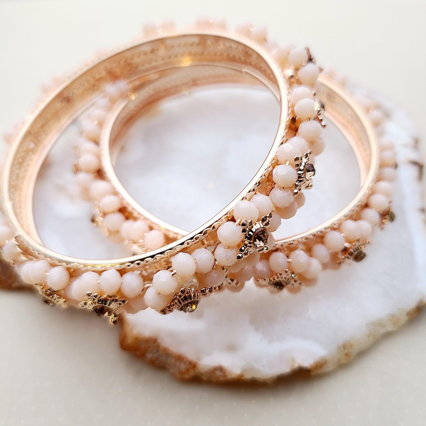 Arora - blush Bangles Indian Bangles , South Asian Bangles , Pakistani Bangles , Desi Bangles , Punjabi Bangles , Tamil Bangles , Indian Jewelry
