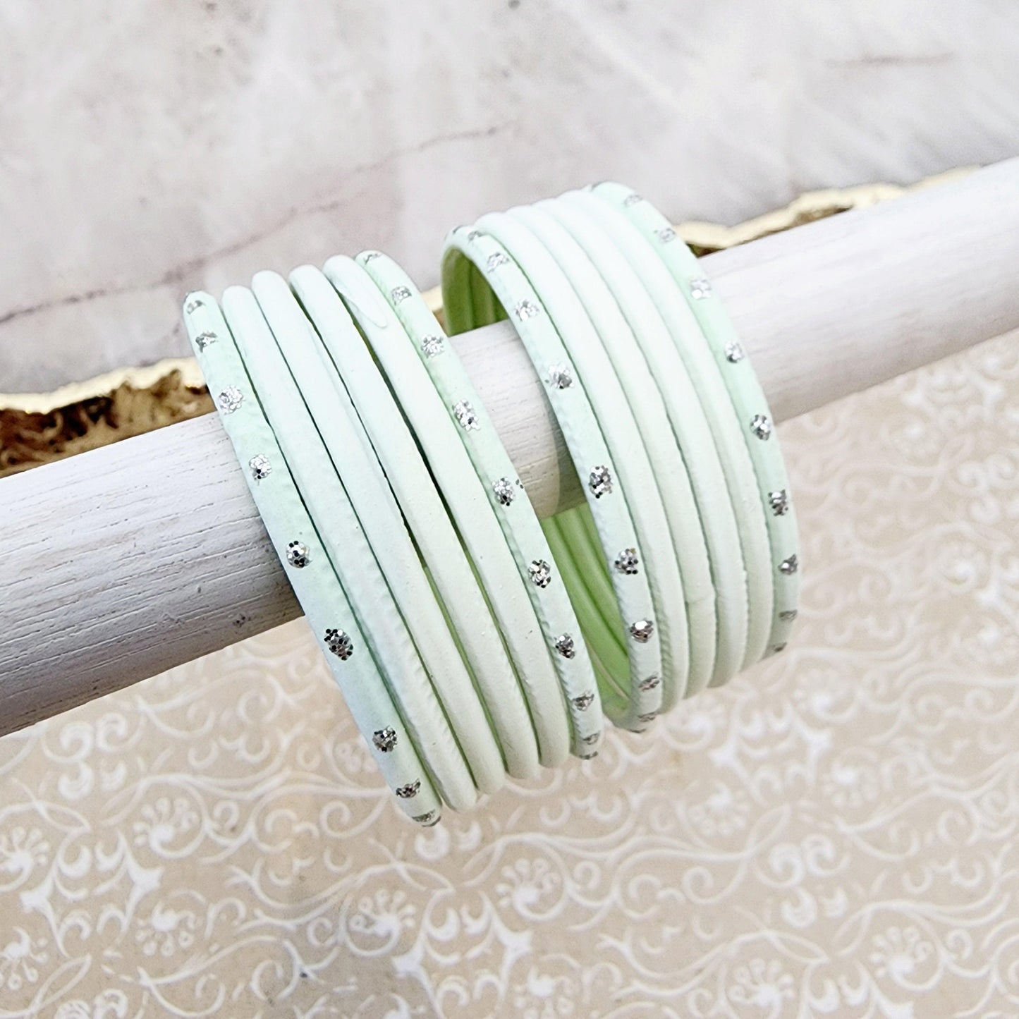 Daisy Kids Bangle Set Indian Bangles , South Asian Bangles , Pakistani Bangles , Desi Bangles , Punjabi Bangles , Tamil Bangles , Indian Jewelry