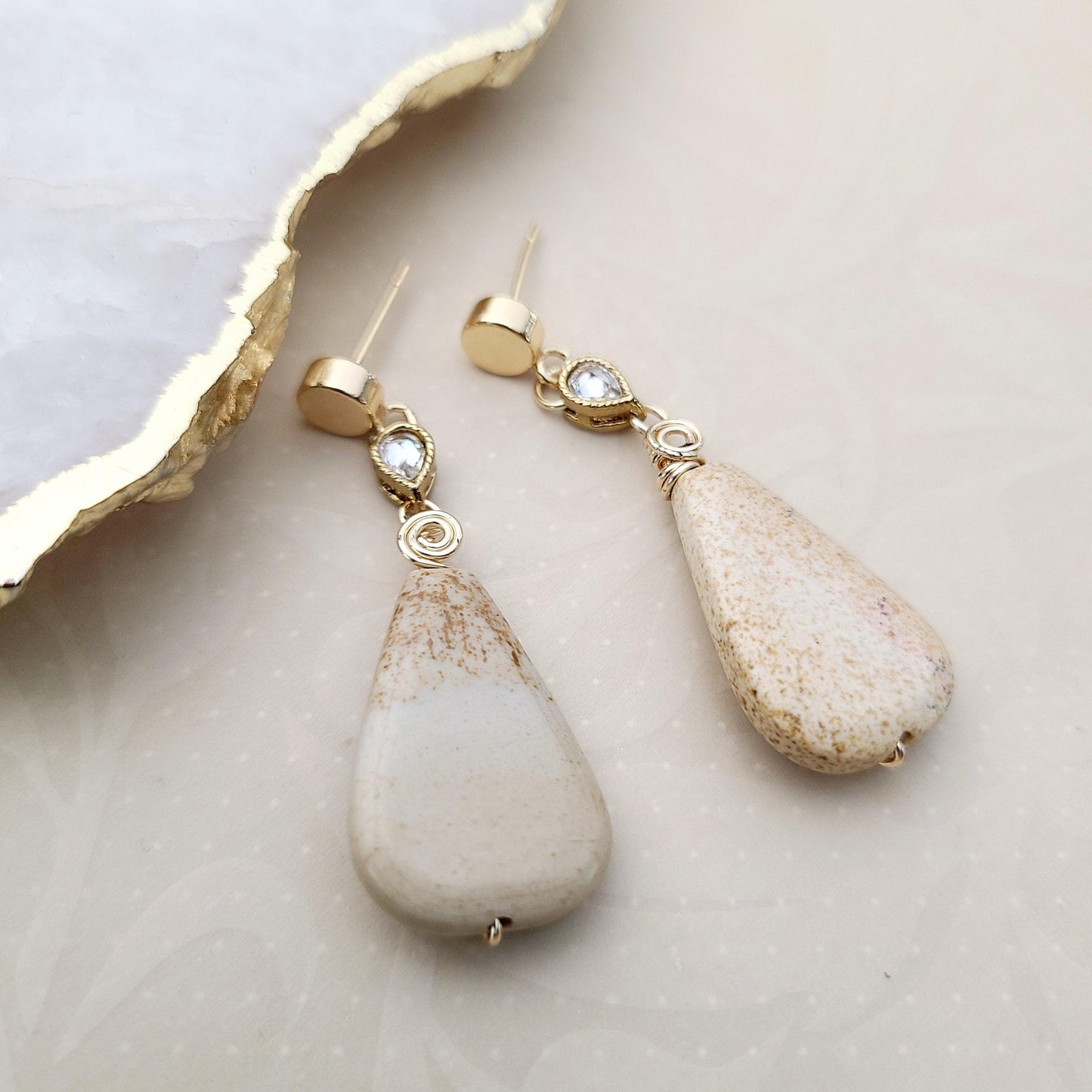 Trusha Earrings Indian Earrings , South Asian Earrings , Pakistani Earrings , Desi Earrings , Punjabi Earrings , Tamil Earrings , Indian Jewelry
