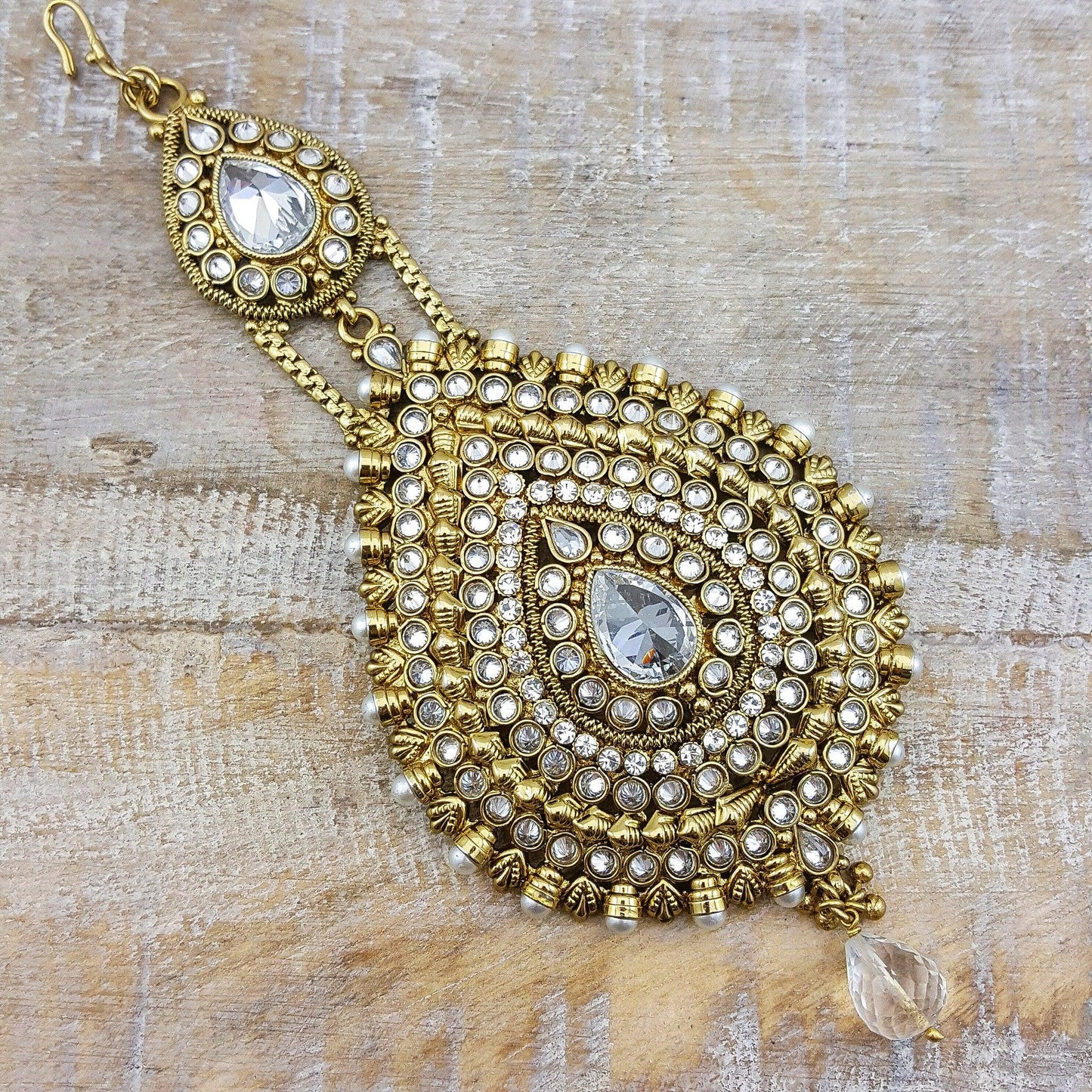 Paella - Gold Indian Clearance , South Asian Clearance , Pakistani Clearance , Desi Clearance , Punjabi Clearance , Tamil Clearance , Indian Jewelry
