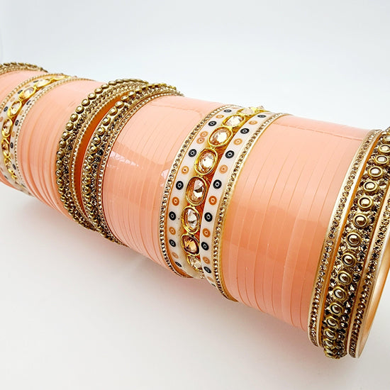 Load image into Gallery viewer, Afshan Bridal Bangle Set Indian Bangles , South Asian Bangles , Pakistani Bangles , Desi Bangles , Punjabi Bangles , Tamil Bangles , Indian Jewelry
