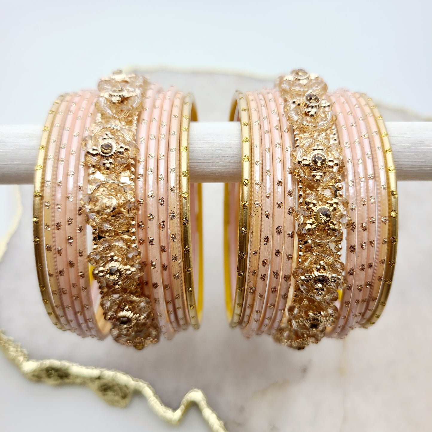 Rosia Bangle Set Indian Bangles , South Asian Bangles , Pakistani Bangles , Desi Bangles , Punjabi Bangles , Tamil Bangles , Indian Jewelry