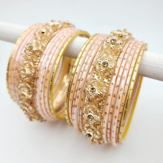 Rosia Bangle Set Indian Bangles , South Asian Bangles , Pakistani Bangles , Desi Bangles , Punjabi Bangles , Tamil Bangles , Indian Jewelry