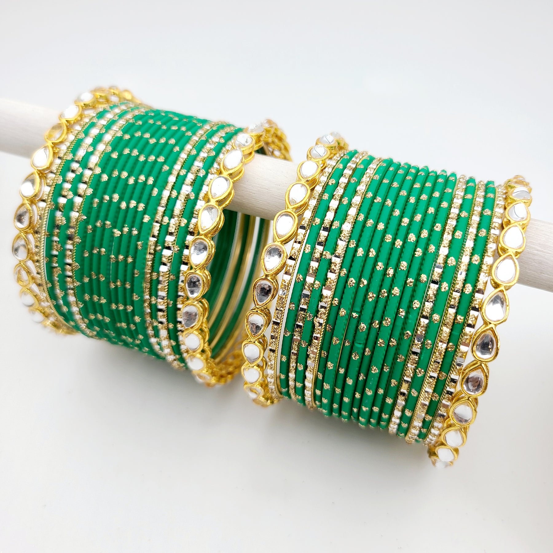 Pardeep Green Bangle Set Indian Bangles , South Asian Bangles , Pakistani Bangles , Desi Bangles , Punjabi Bangles , Tamil Bangles , Indian Jewelry