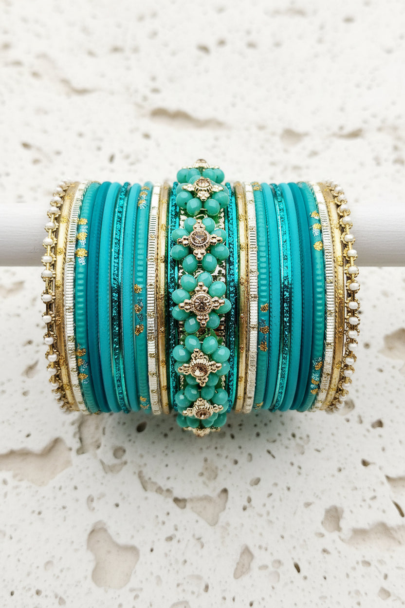 Aiden Bangle Set Indian Bangles , South Asian Bangles , Pakistani Bangles , Desi Bangles , Punjabi Bangles , Tamil Bangles , Indian Jewelry