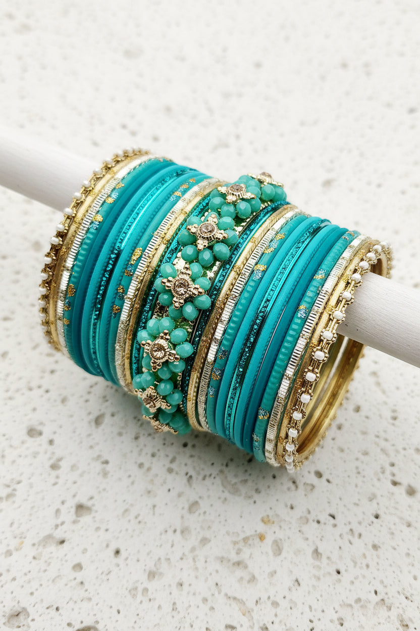 Aiden Bangle Set Indian Bangles , South Asian Bangles , Pakistani Bangles , Desi Bangles , Punjabi Bangles , Tamil Bangles , Indian Jewelry