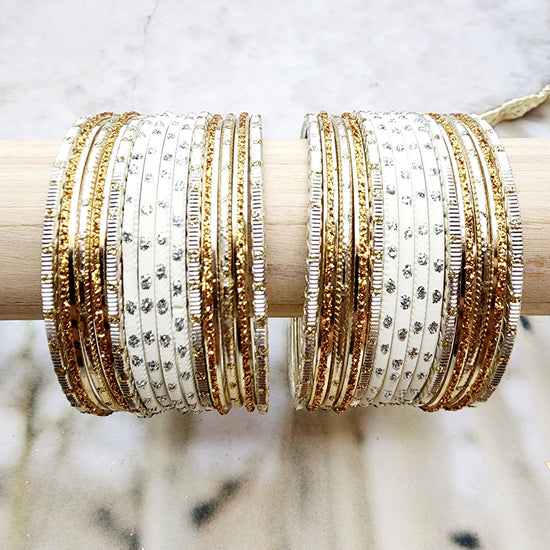 Load image into Gallery viewer, Canvas Bangle Set Indian Bangles , South Asian Bangles , Pakistani Bangles , Desi Bangles , Punjabi Bangles , Tamil Bangles , Indian Jewelry
