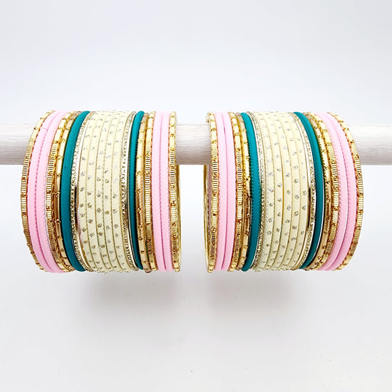 Carrie Bangle Set Indian Bangles , South Asian Bangles , Pakistani Bangles , Desi Bangles , Punjabi Bangles , Tamil Bangles , Indian Jewelry