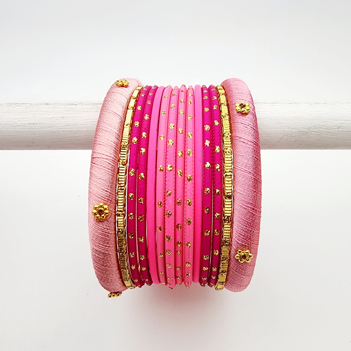 Load image into Gallery viewer, Destiny Bangle Set Indian Bangles , South Asian Bangles , Pakistani Bangles , Desi Bangles , Punjabi Bangles , Tamil Bangles , Indian Jewelry
