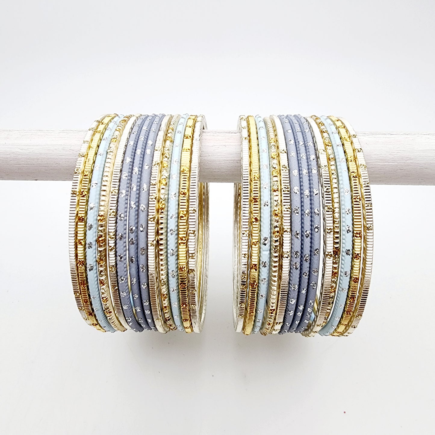 Load image into Gallery viewer, Kyna Ferrah Bangle Set Indian Bangles , South Asian Bangles , Pakistani Bangles , Desi Bangles , Punjabi Bangles , Tamil Bangles , Indian Jewelry
