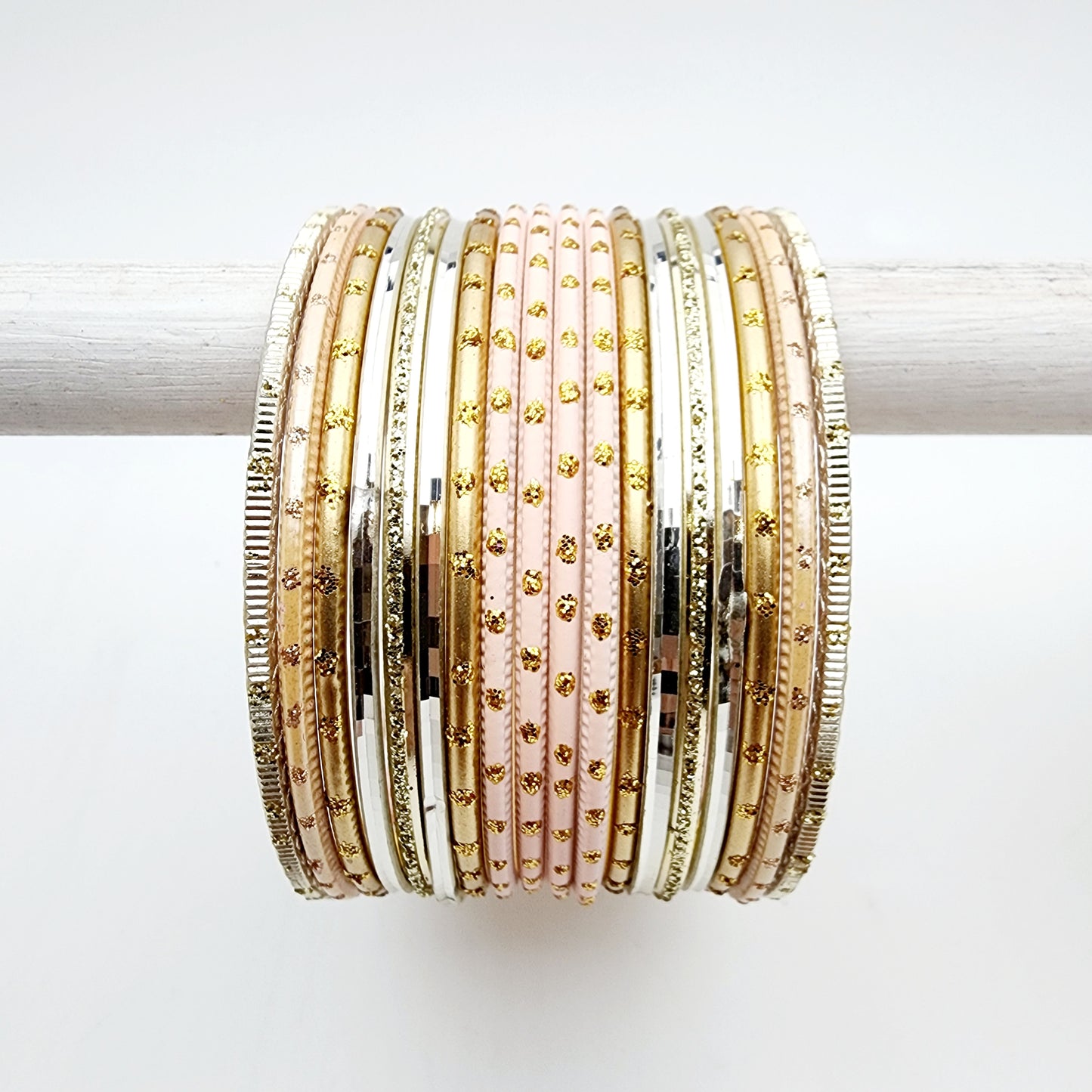 Solid Gold 7 Day Bangles - Etsy
