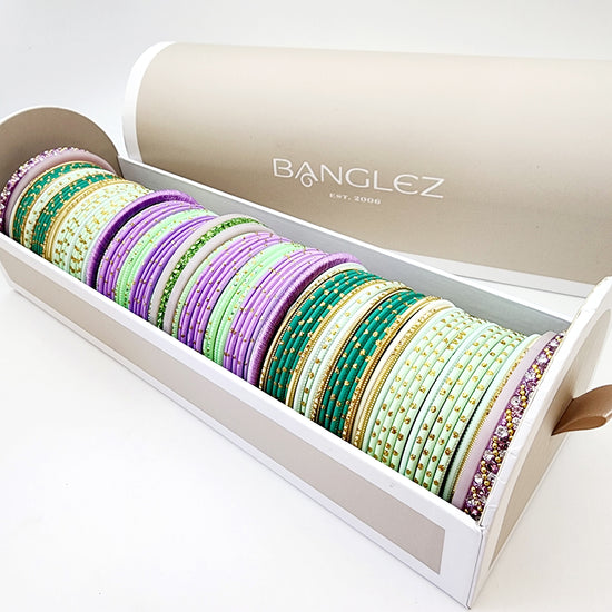 Vivian Banglez Chest Indian Bangles , South Asian Bangles , Pakistani Bangles , Desi Bangles , Punjabi Bangles , Tamil Bangles , Indian Jewelry