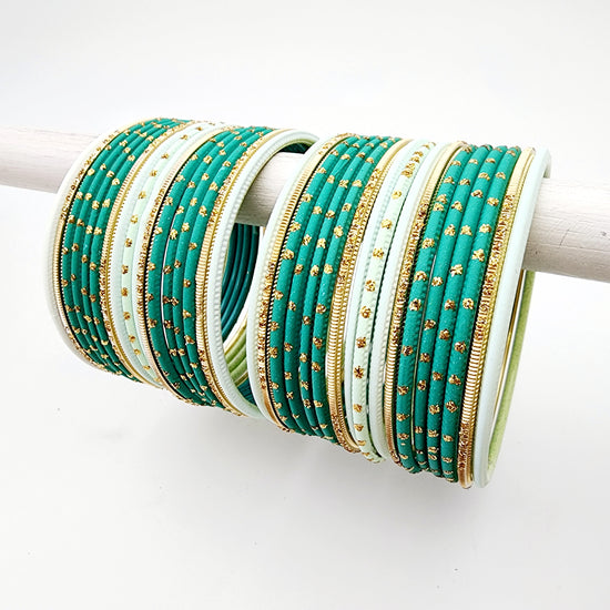 Load image into Gallery viewer, Vivian Banglez Chest Indian Bangles , South Asian Bangles , Pakistani Bangles , Desi Bangles , Punjabi Bangles , Tamil Bangles , Indian Jewelry

