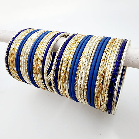 Load image into Gallery viewer, Francis Bangle Set Indian Bangles , South Asian Bangles , Pakistani Bangles , Desi Bangles , Punjabi Bangles , Tamil Bangles , Indian Jewelry
