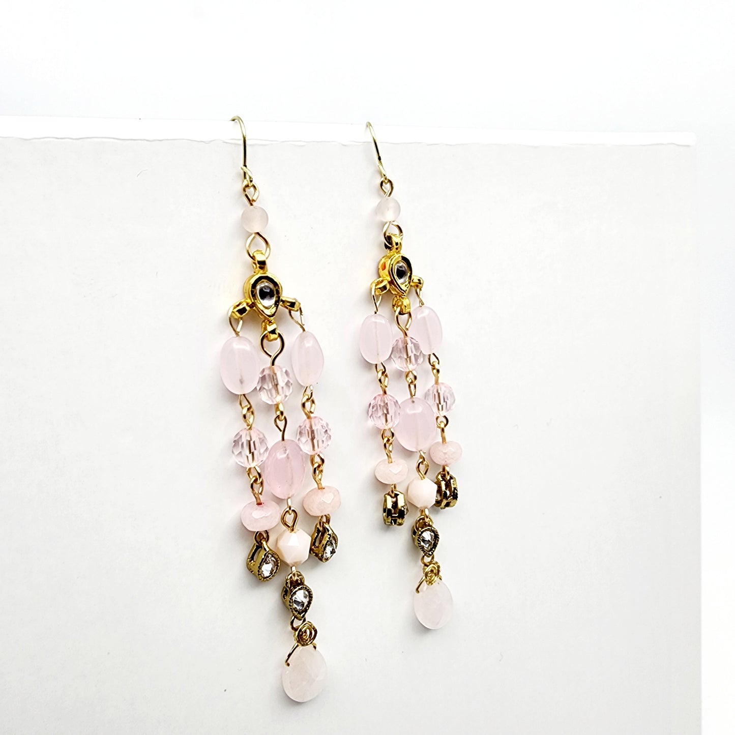 Anju Earrings - Pink