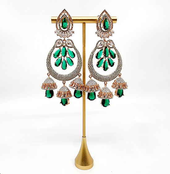 Kristen Earrings Indian Earrings , South Asian Earrings , Pakistani Earrings , Desi Earrings , Punjabi Earrings , Tamil Earrings , Indian Jewelry