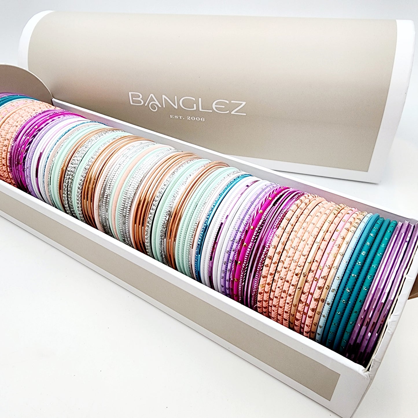 Kelly Banglez Chest Indian Bangles , South Asian Bangles , Pakistani Bangles , Desi Bangles , Punjabi Bangles , Tamil Bangles , Indian Jewelry
