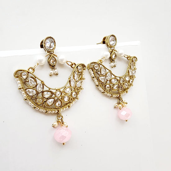 Selena Earrings Indian Earrings , South Asian Earrings , Pakistani Earrings , Desi Earrings , Punjabi Earrings , Tamil Earrings , Indian Jewelry