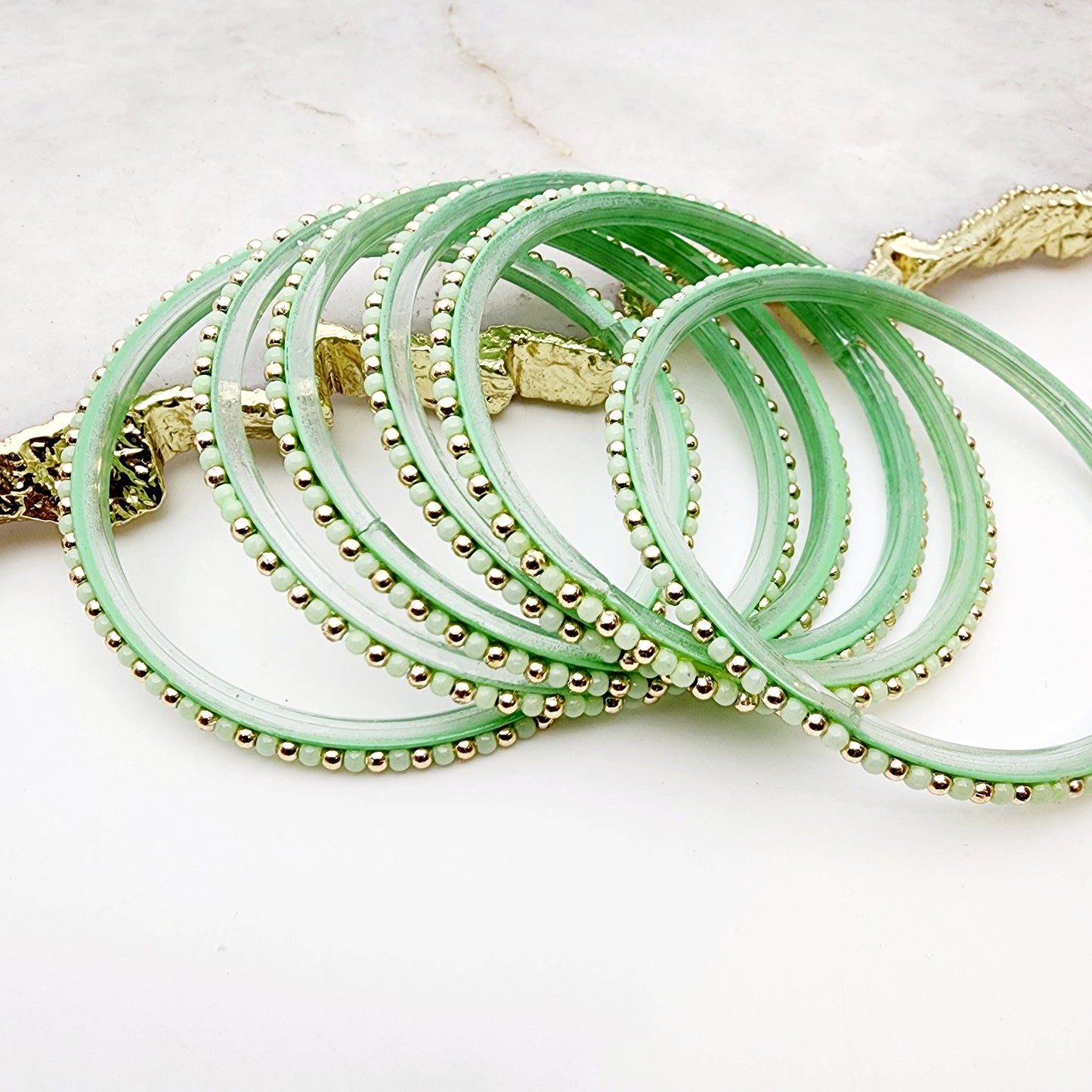 Chloe - Glass Bangles