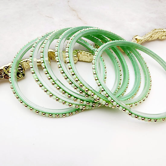 Chloe - Glass Bangles