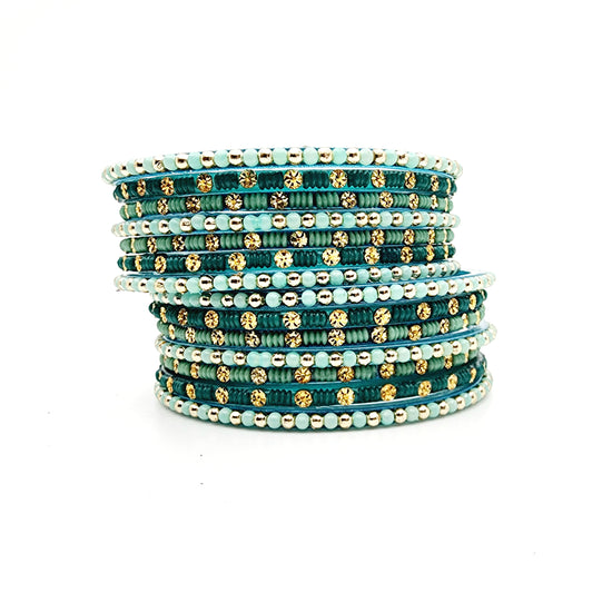 Hardeep Glass Bangle Set