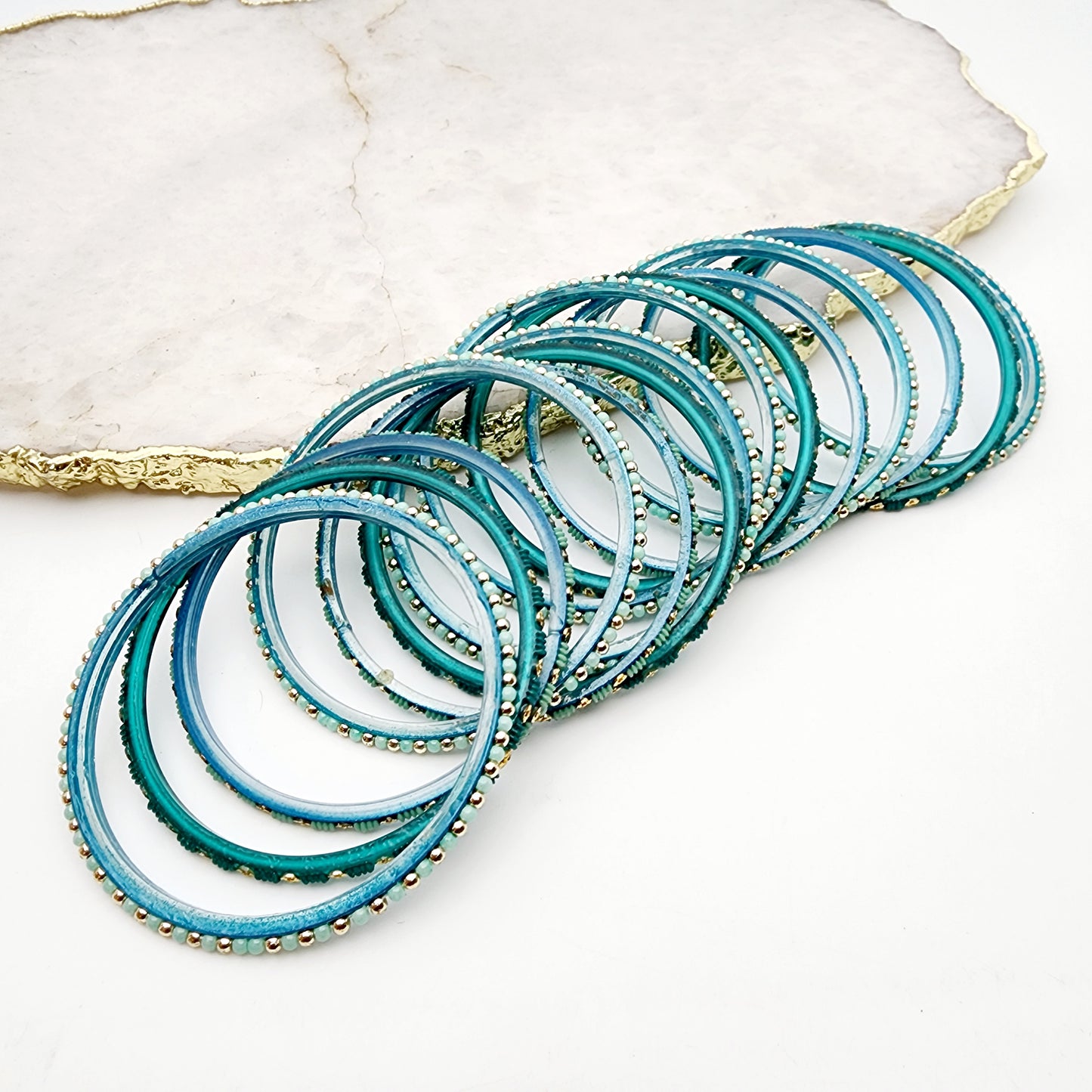 Hardeep Glass Bangle Set