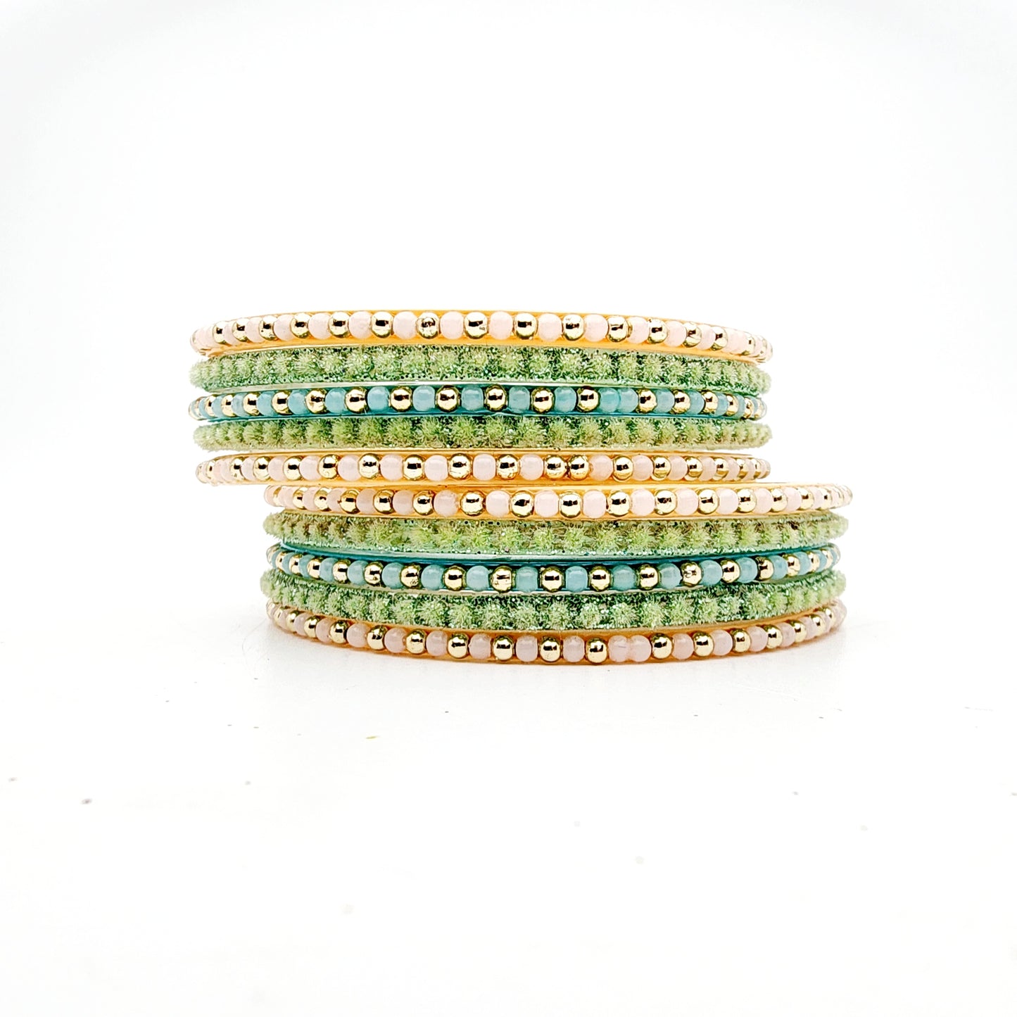 Saanvi Glass Bangle Set