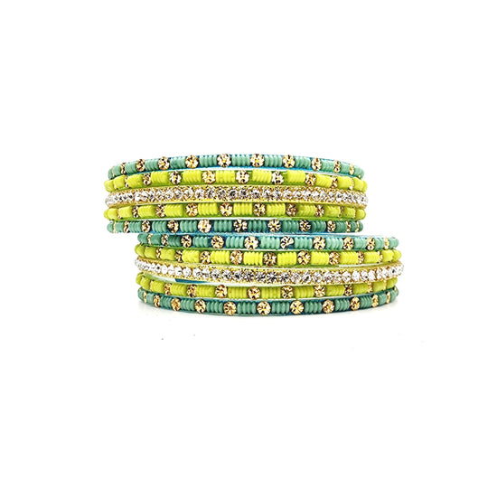 Jiya Glass Bangle Set