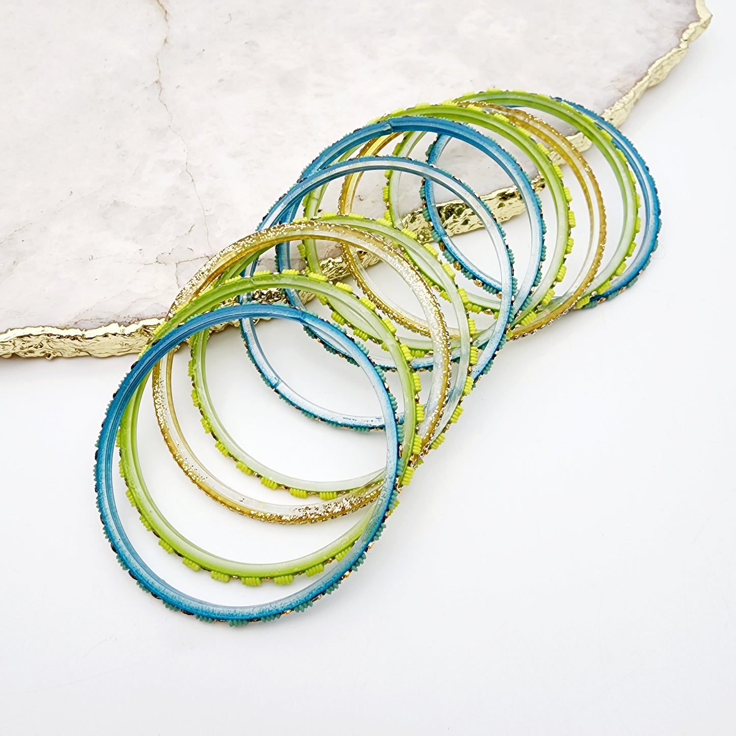 Jiya Glass Bangle Set