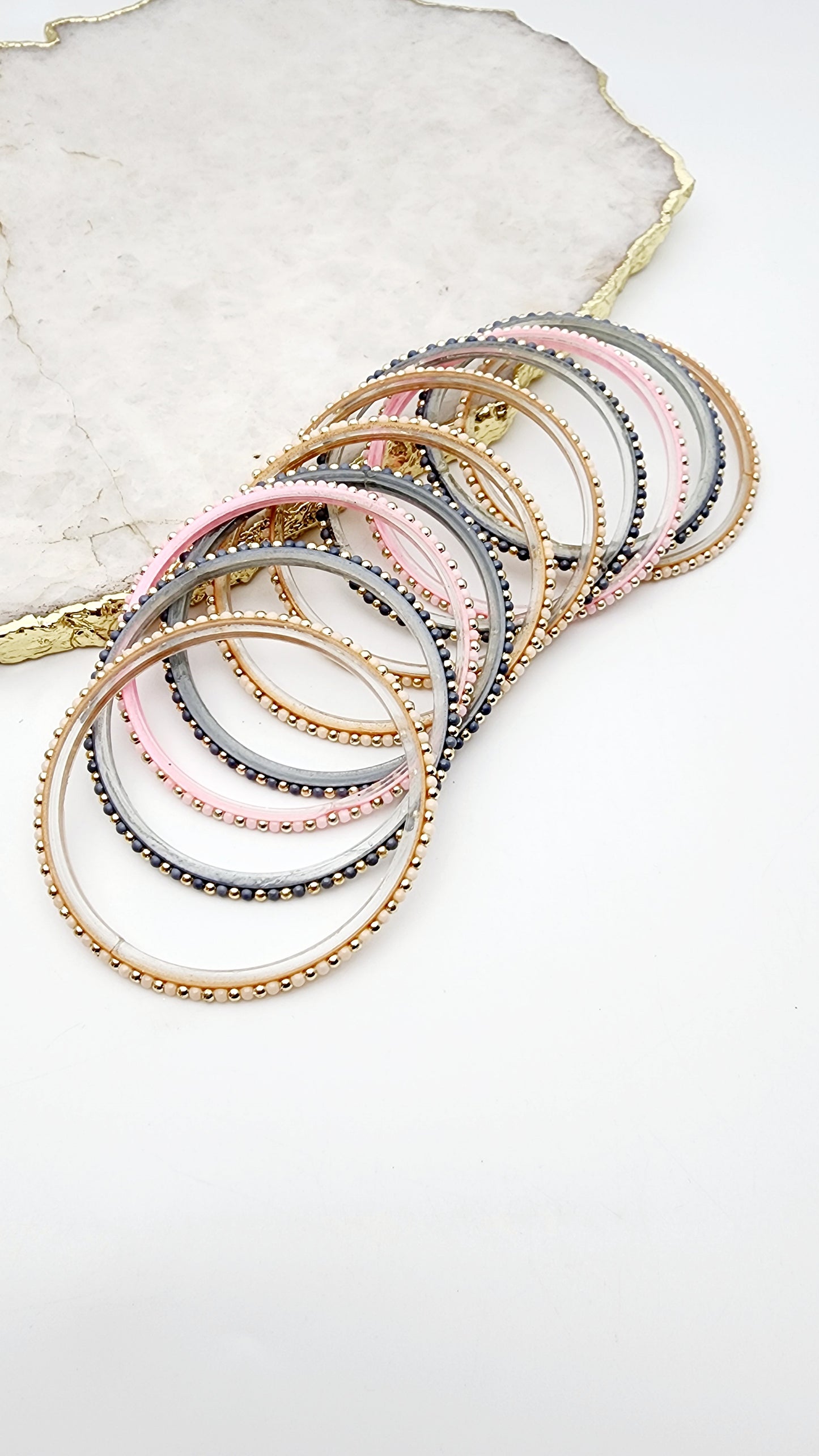 Aditi Glass Bangle Set