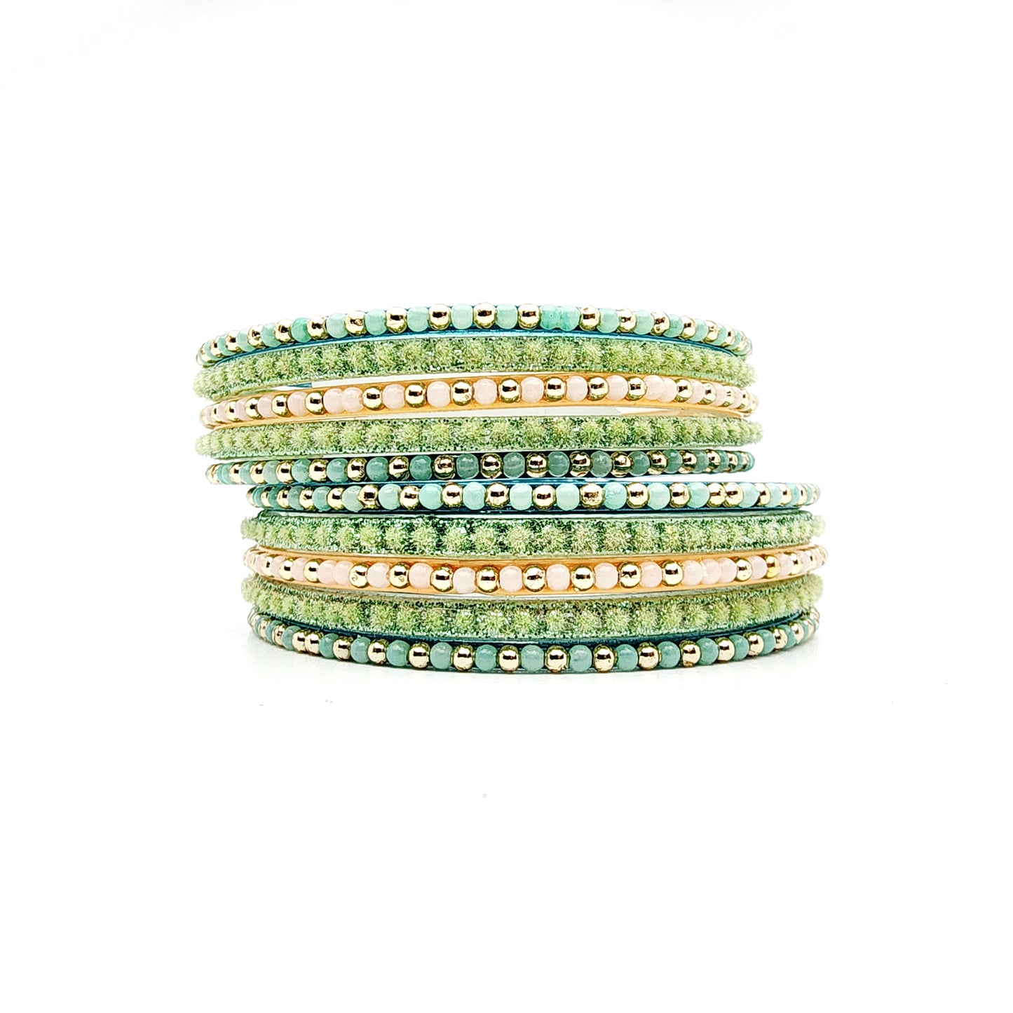 Shanti Glass Bangle Set