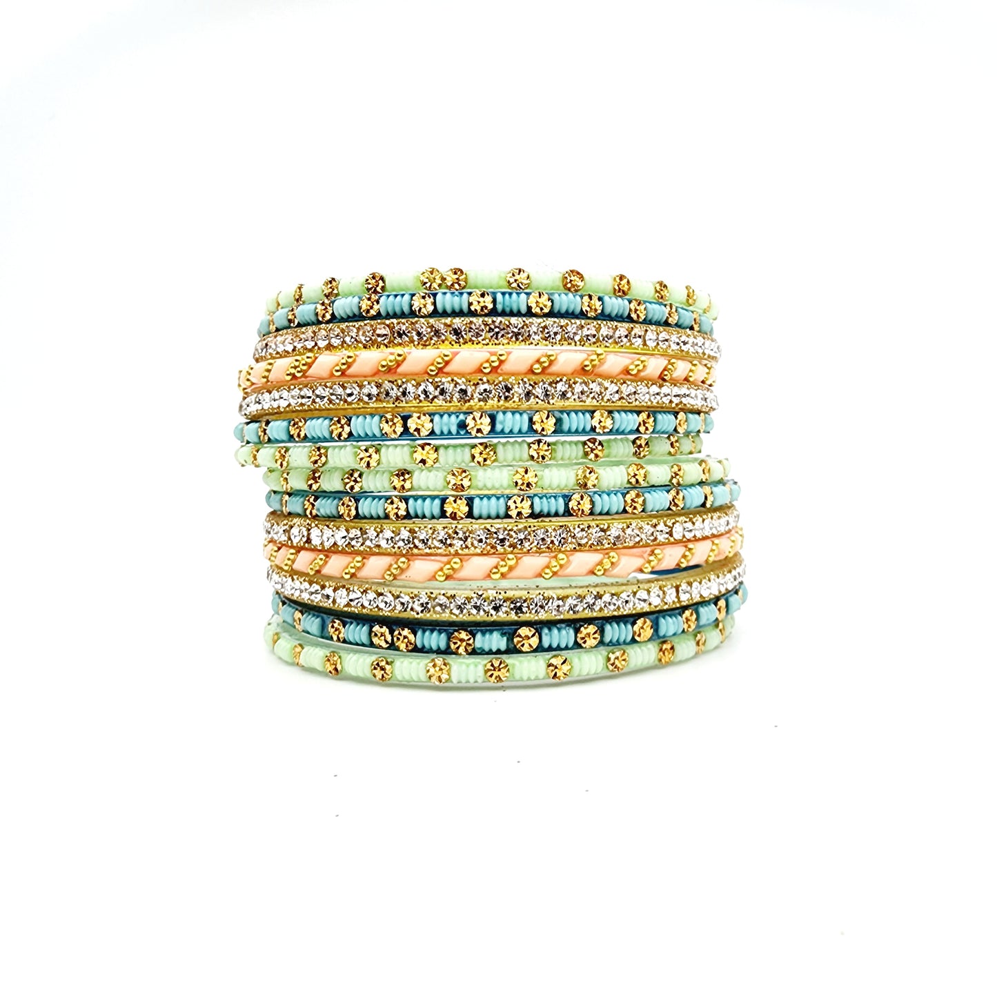 Kajal Glass Bangle Set